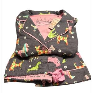 PJ Salvage Dog Themed Pajama/Loungewear Set
